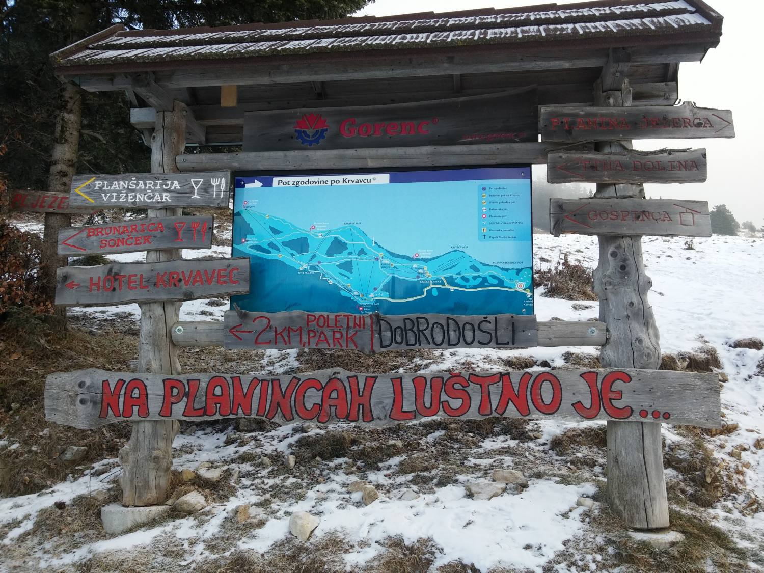 Krvavec-Planina Jezerca 200